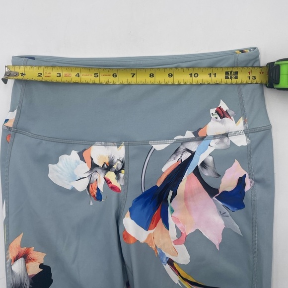 ATHLETA High Rise Paradise Floral CHATURANGA Tight Yoga Work Out Pant EUC - Picture 5 of 9